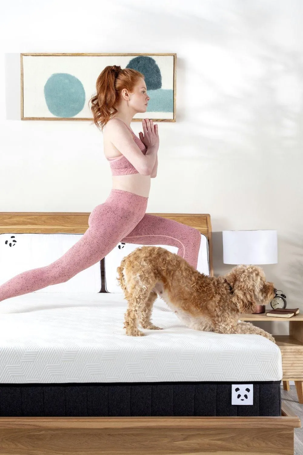 Panda London Panda Hybrid Bamboo Mattress Pro in White 5