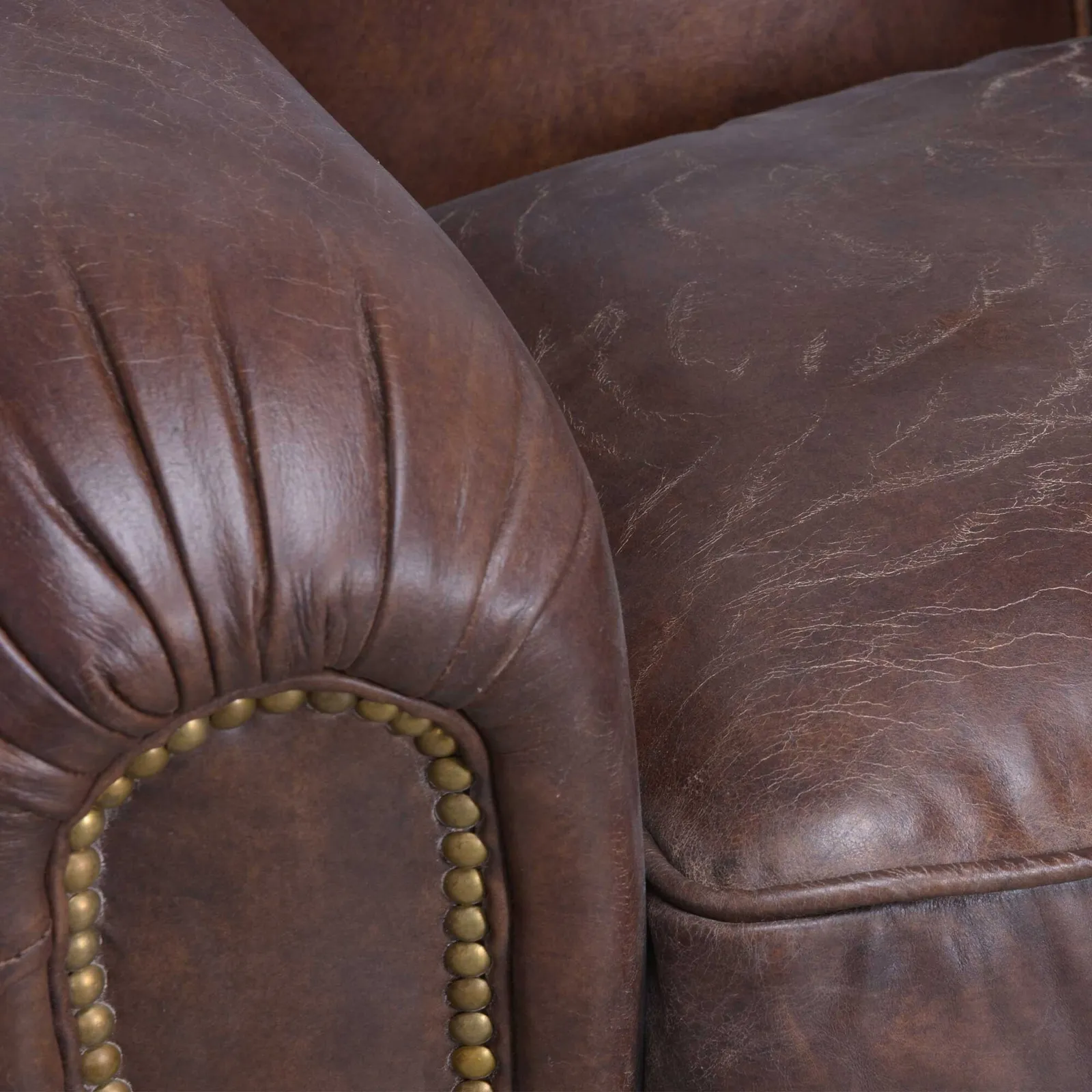 Bermondsey Armchair, Brown Leather | Barker & Stonehouse 3