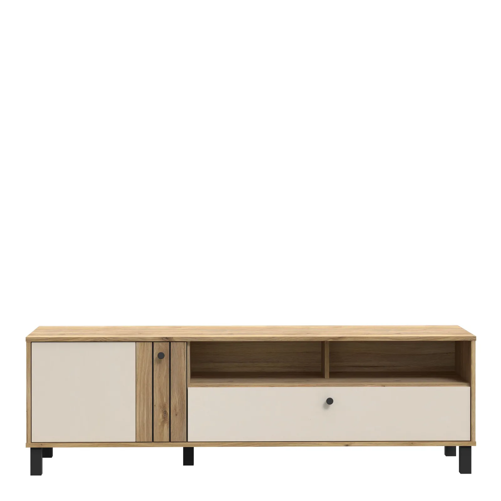 Furniture To Go Grafton TV Unit n Cream & Oak 2