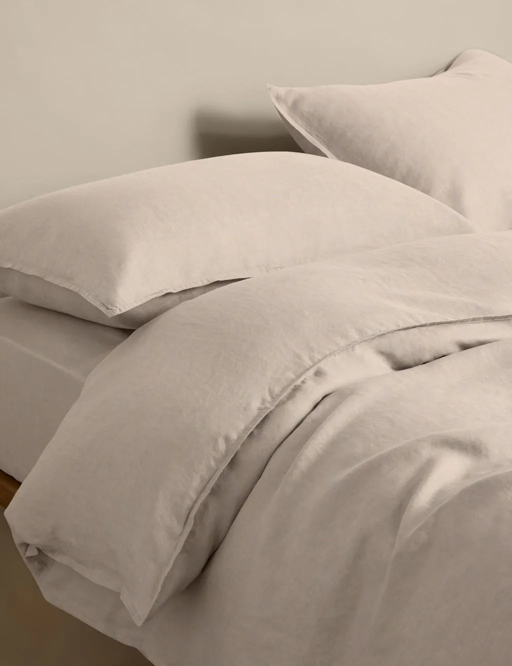 M&S Pure Linen Bedding Set Linen