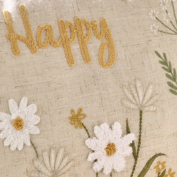 Catherine Lansfield Bee Happy Rectangle Cushion 2