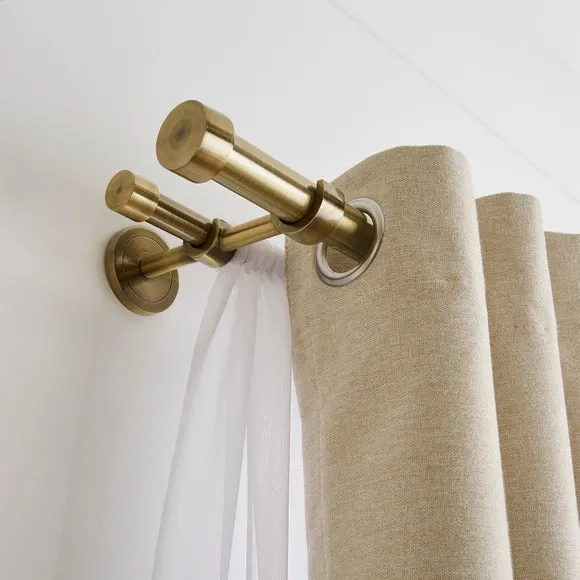 Trinity Double Layer Extendable Metal Curtain Pole 4