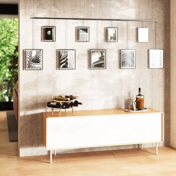 Umbra Set of 9 Exhibit Display Hanging Photo Frames 2