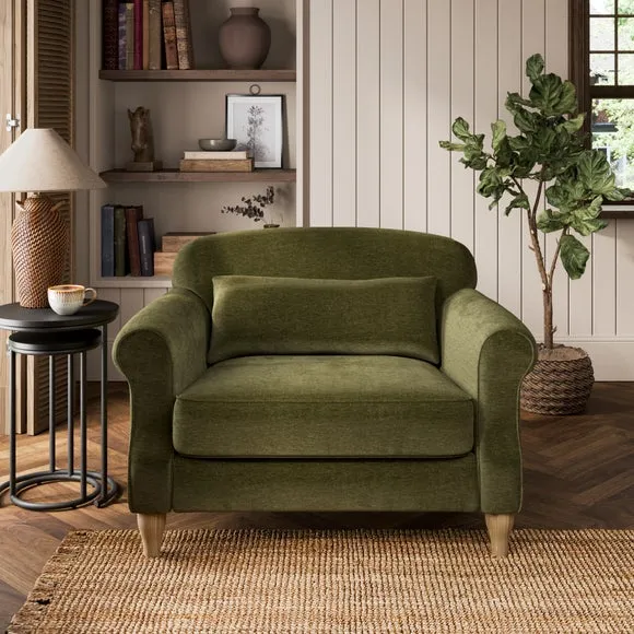 Millie Chenille Snuggle Chair