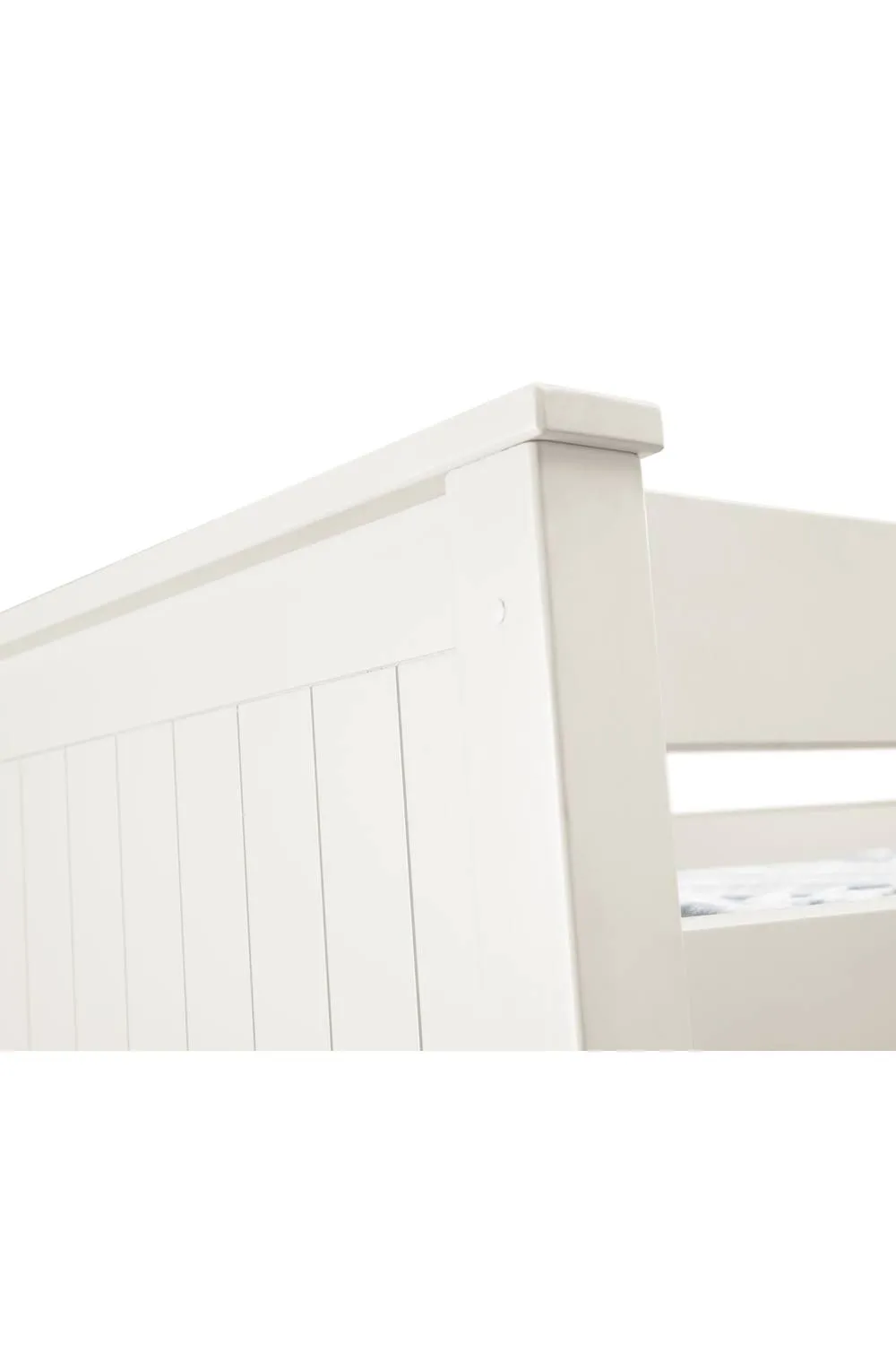 Julian Bowen Maine Single White Bunk Bed 6