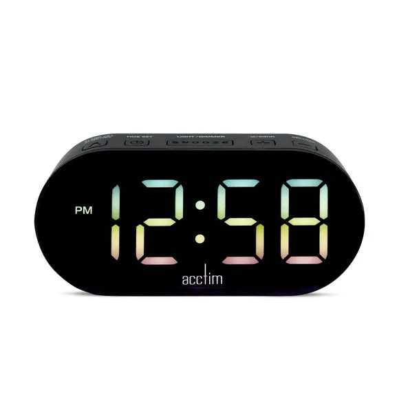 Acctim Lyra 2 Colour Fade LED Alarm Clock 3