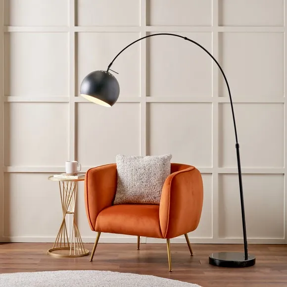 Pacific Lifestyle Feliciani Adjustable Arc Floor Lamp