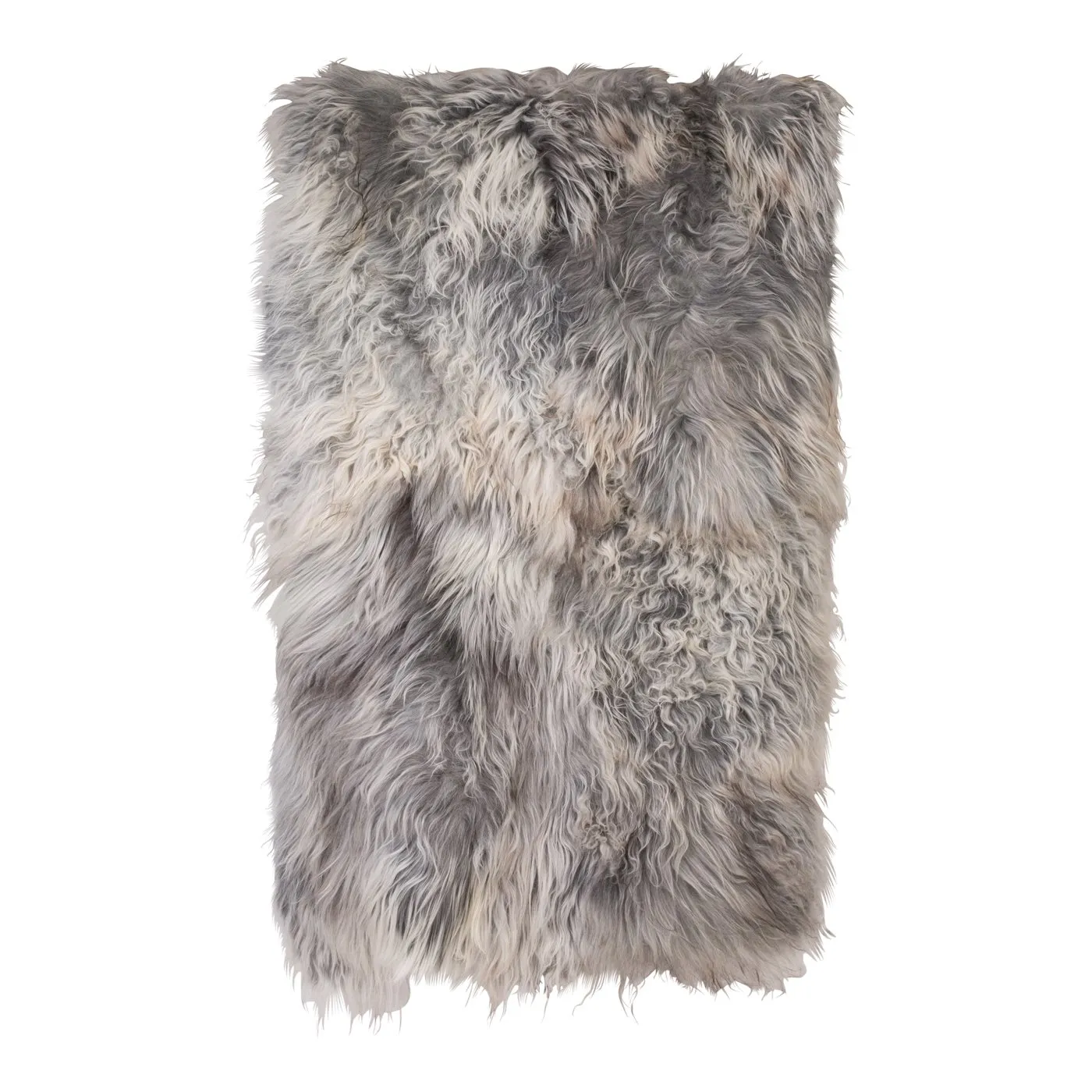 The Organic Sheep Icelandic Sheepskin Extra Large Rug Natural Grey