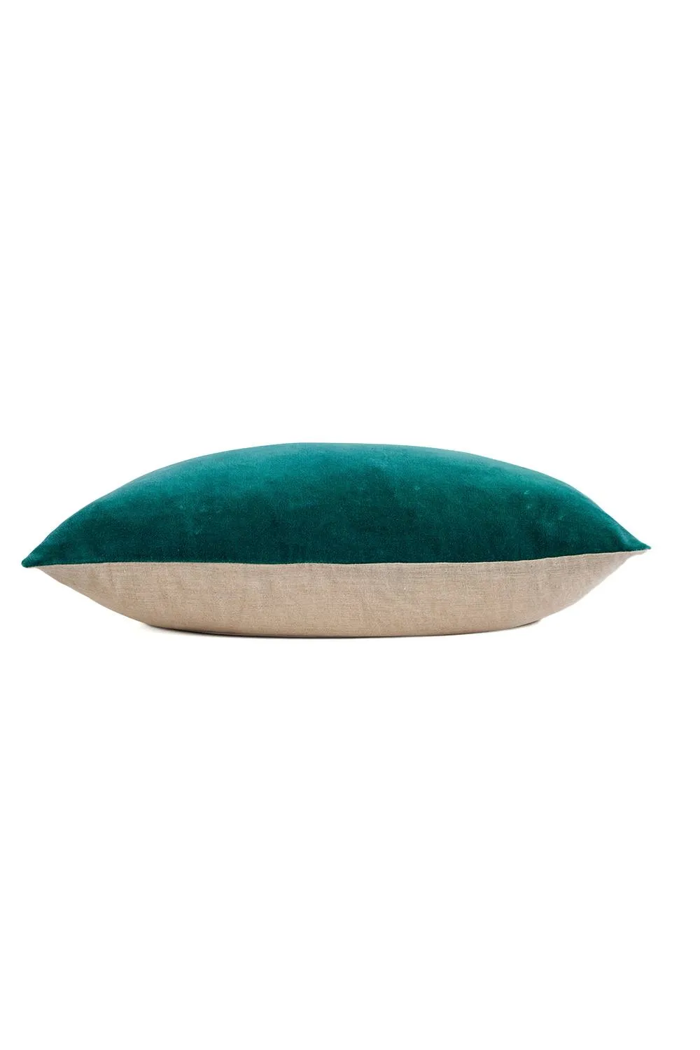 CHRISTY Luxury Filled Velvet 'Jaipur' Square Cushions in Blue 3