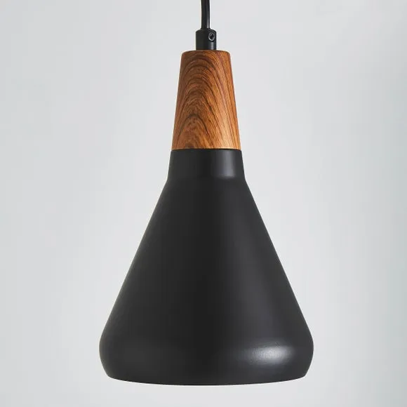 Elements Wolston 3 Light Diner Ceiling Light 3