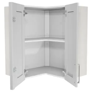 Wickes Ohio Grey L-Shape Corner Wall Unit - 625mm 2