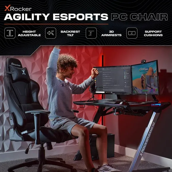 X Rocker Agility Sport Office Gaming Chair 2