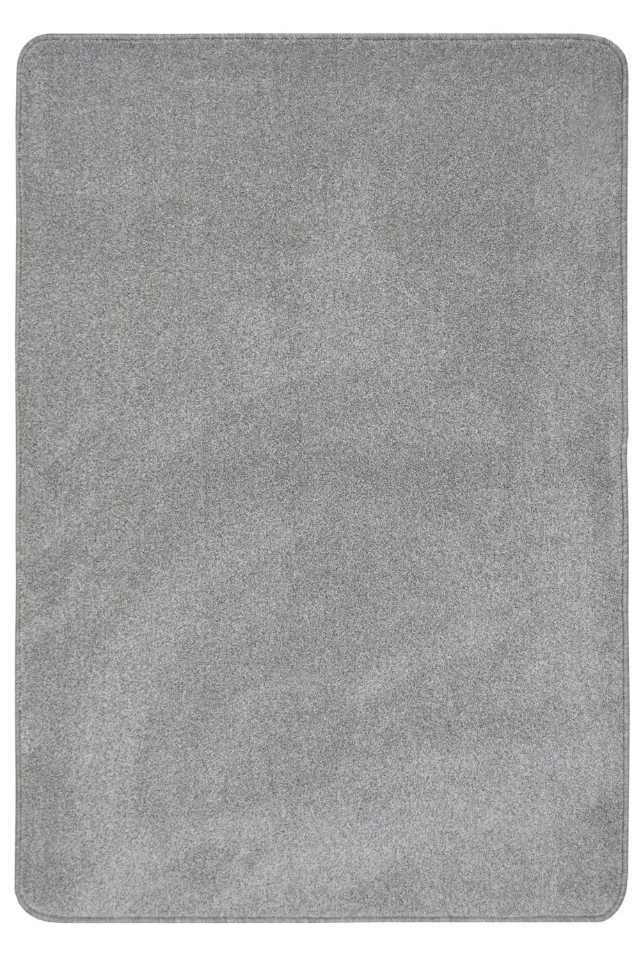 Homemaker Relay Plain Short Pile Rug - 100x145cm - Grey