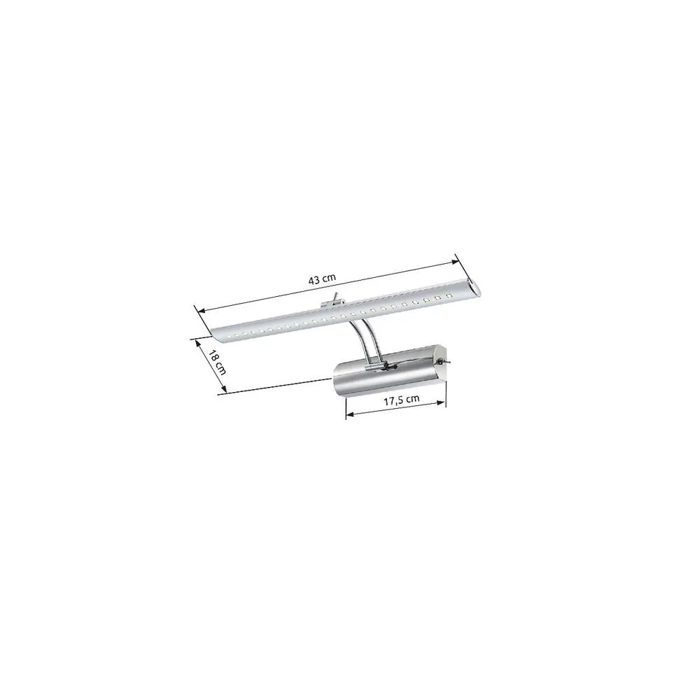 Netlighting Picture I Picture Light Chrome LED 4000K in Silver 4
