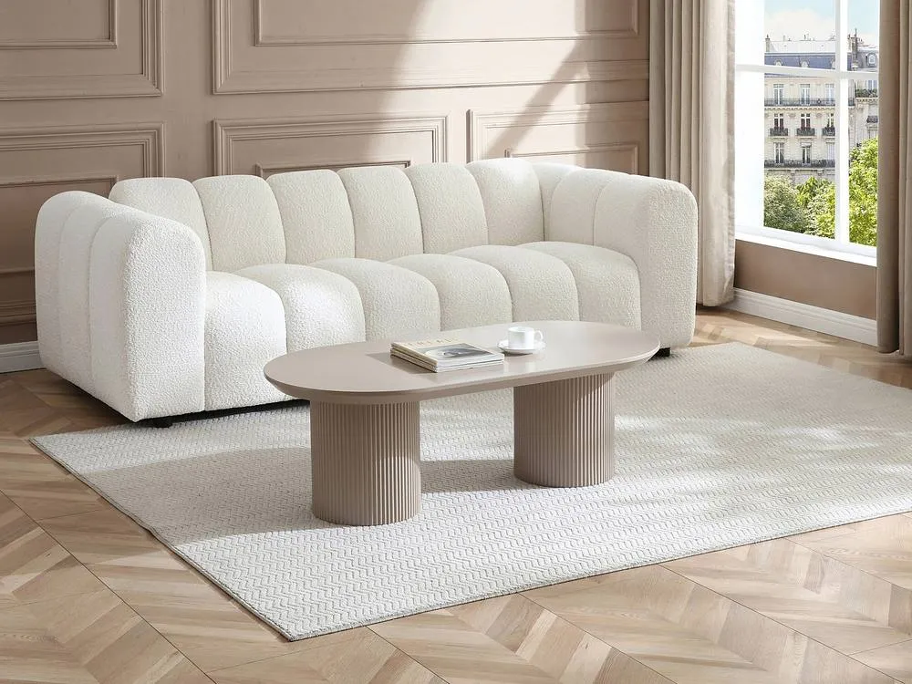 Vente-unique MDF Coffee Table - Taupe - LORIMILA