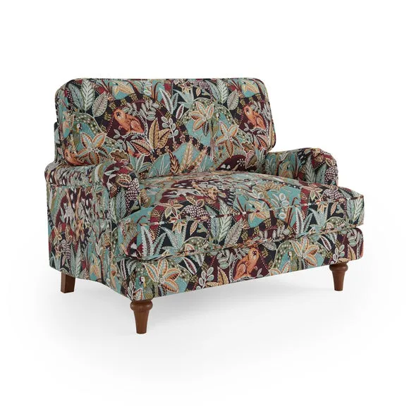 Beatrice II Jacquard Nature's Exhibitionists Snuggle Chair 6