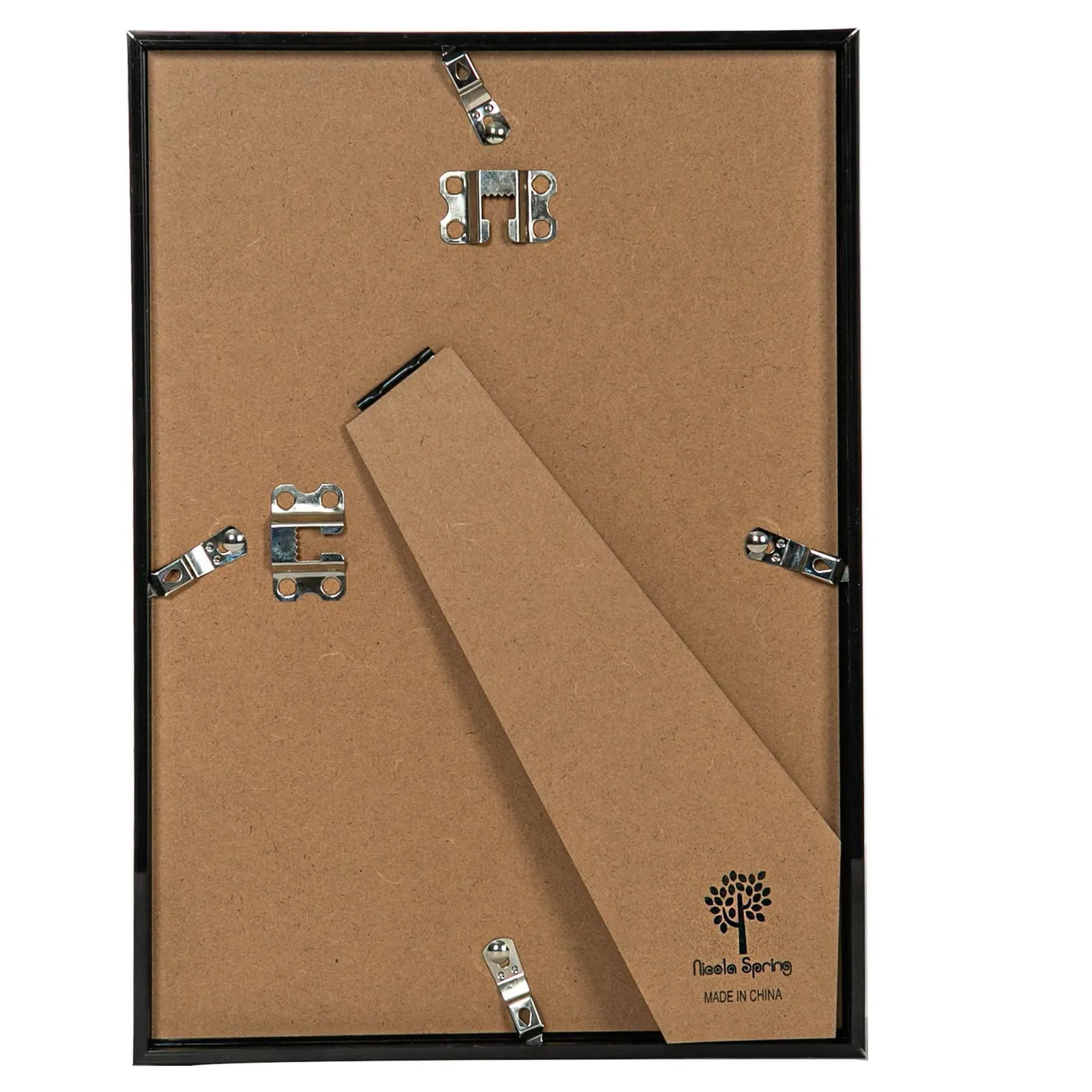 Nicola Spring Deep Box Photo Frame - A4 (8 x 12") - Pack of 5 in Black 5