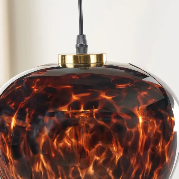 Pacific Lifestyle Lucien Adjustable Curved Pendant Light 2