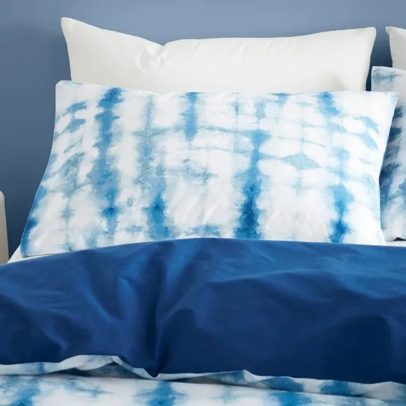 Navy Ombre Duvet Cover & Pillowcase Set 4