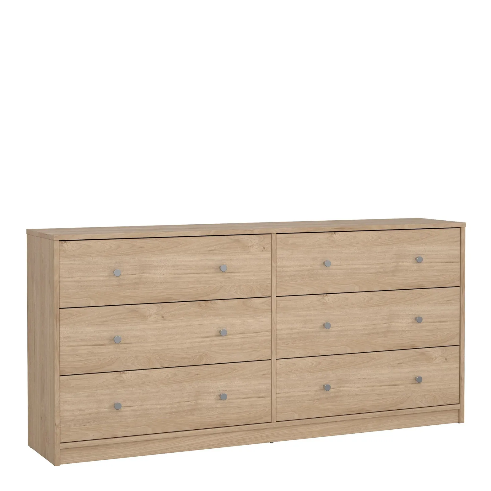 Furniture To Go May Chest of 6 Drawers (3+3) in Light Oak 1