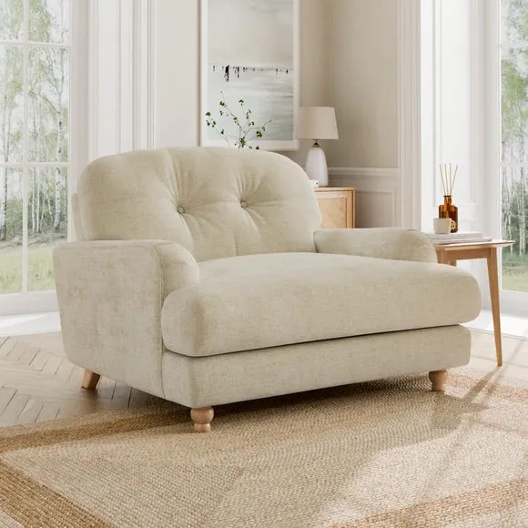 Martha Chunky Chenille Snuggle Sofa