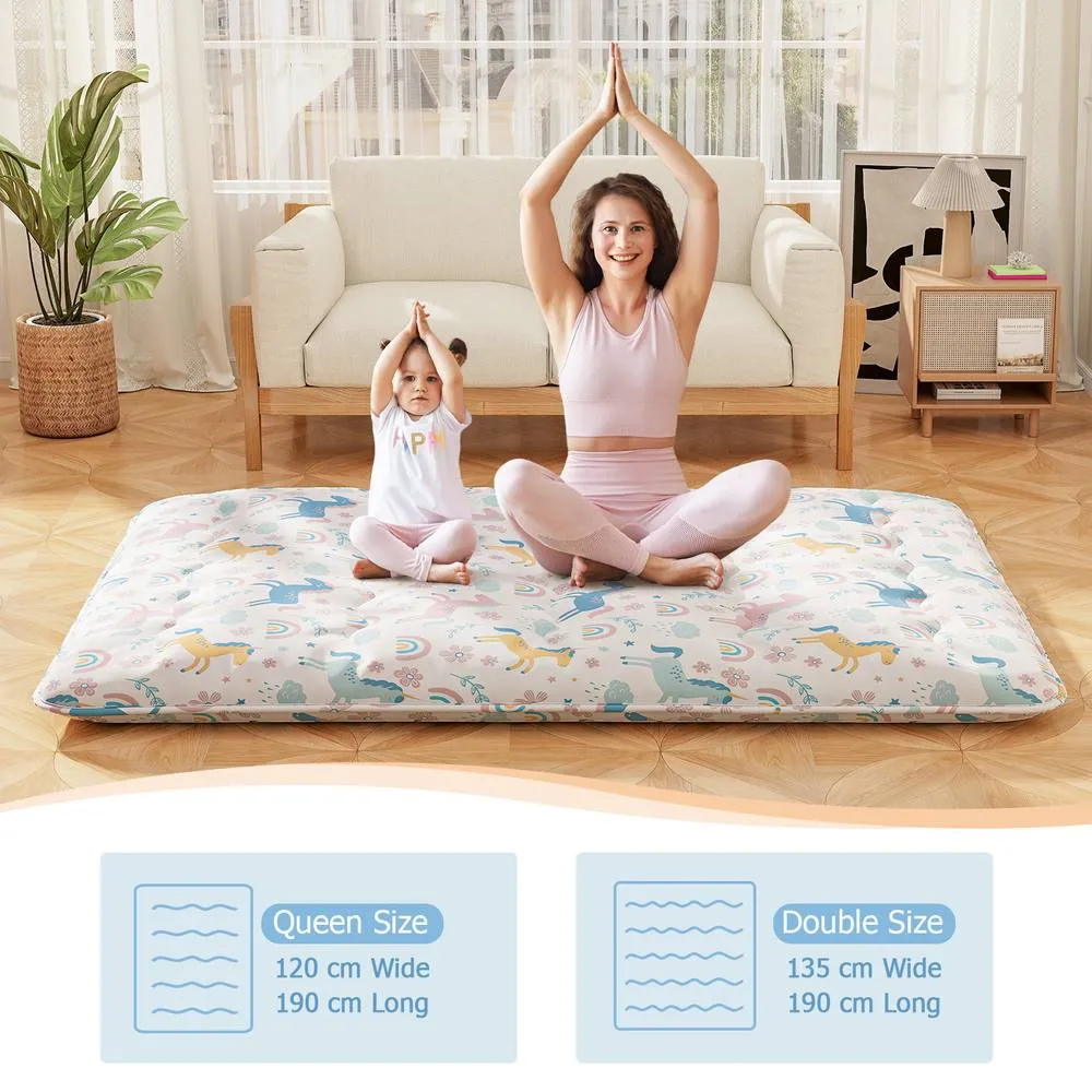 Costway Japanese Floor Mattress Futon Mattress 190 x 120 x 10 cm 4