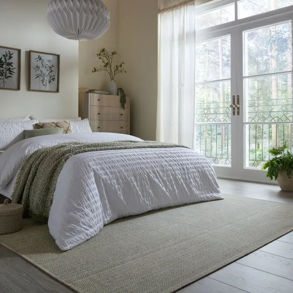 Reid Textured Washable Rug 1