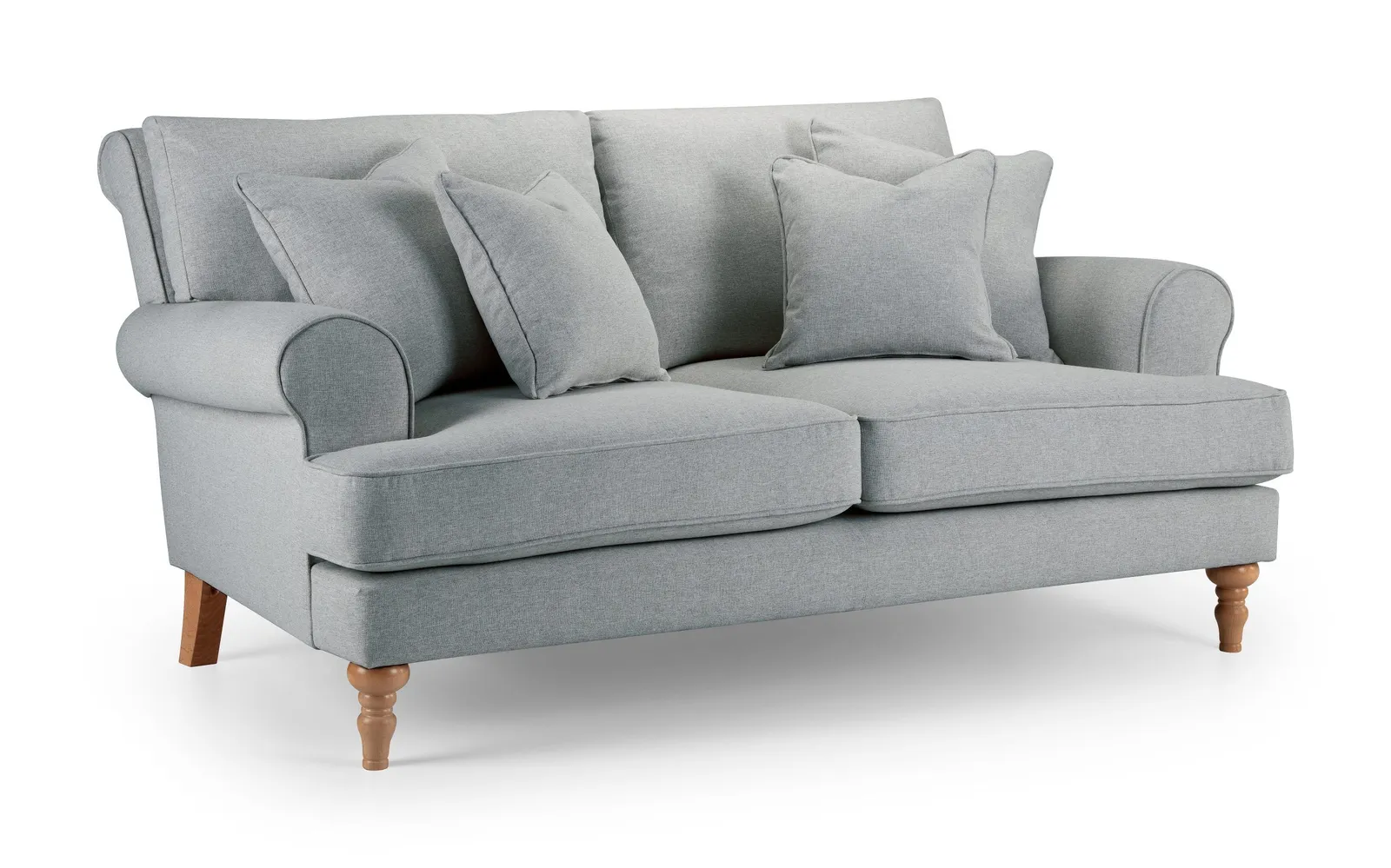 The Great Sofa Company Margot Small Sofa Faro Ashen in Grey 2