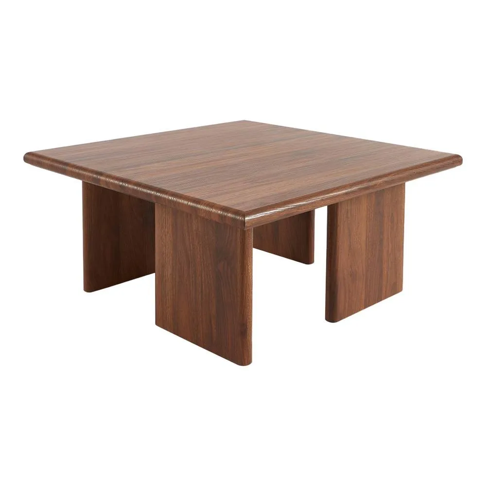 sweeek Square coffee table in Dark Brown 2