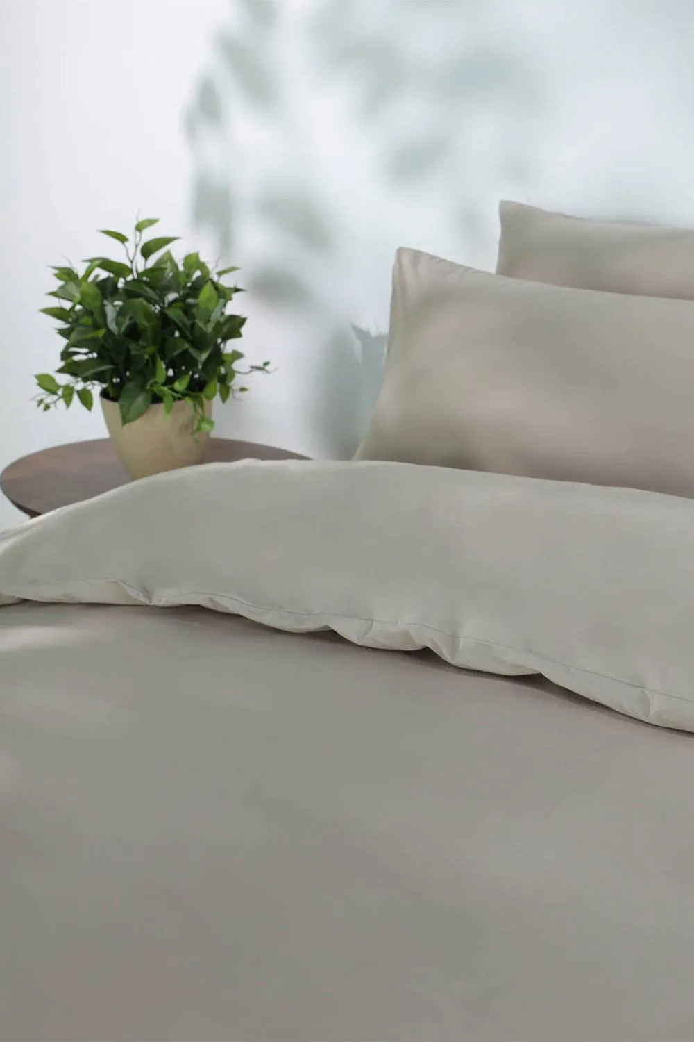 Martex Everyday Luxury Cotton Duvet Cover Set - Warm Pebble in Nude 3
