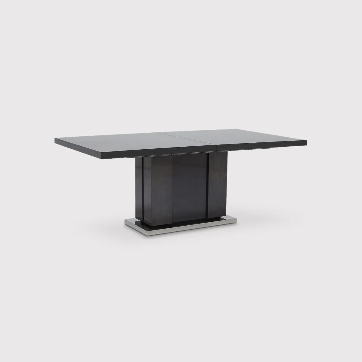 Borgia Extending Dining Table 160X95cm, Grey Gloss | W160cm | Barker & Stonehouse