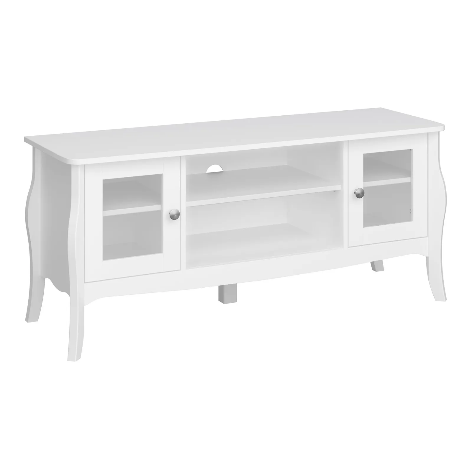 Baroque TV Stand White