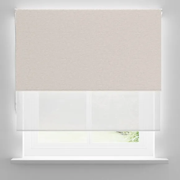 Luna and Sheer Double Roller Blind 4