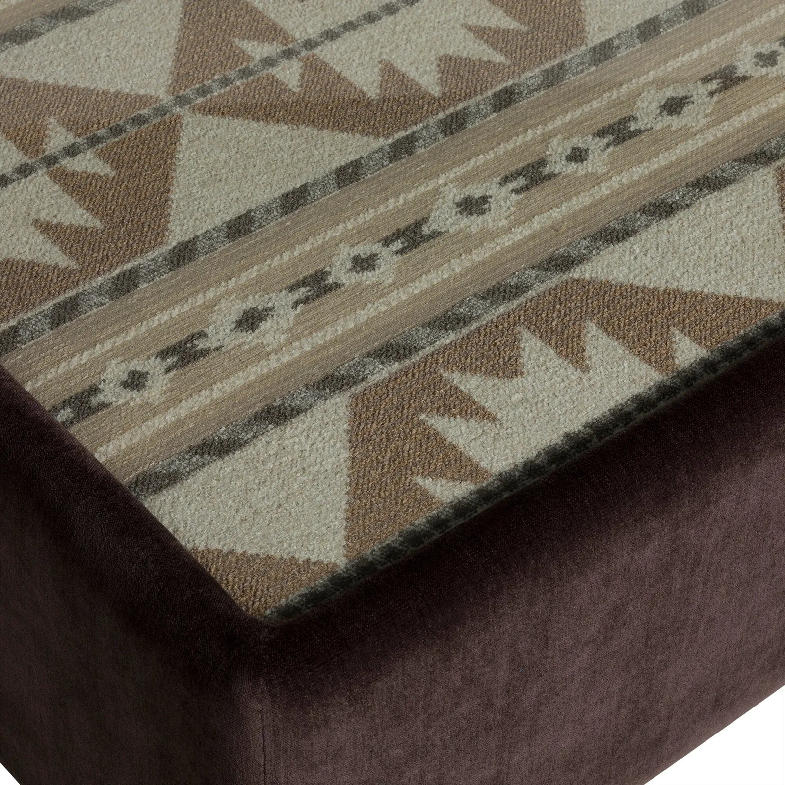 Bosham Square Glass Top Table, Brown | Barker & Stonehouse 4