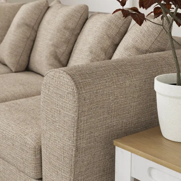 Blake Multi Weave Corner Chaise Sofa 4