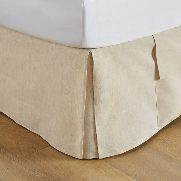Double Bed Valance with Storage Pockets