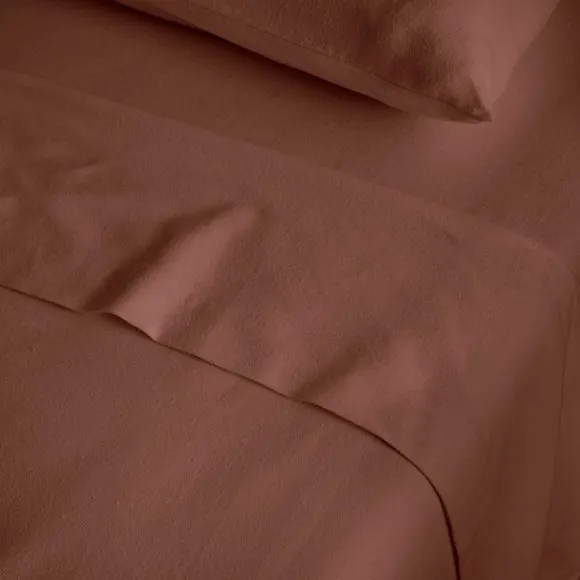 Soft & Cosy Luxury 100% Brushed Cotton Flat Sheet 3