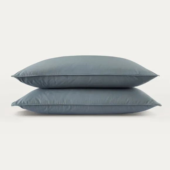 Soft Washed Cotton Standard Pillowcase Pair 5