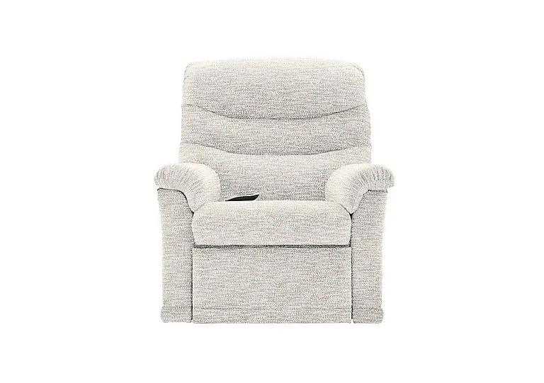 Malvern Fabric Rise and Recline Armchair - Rush Cream