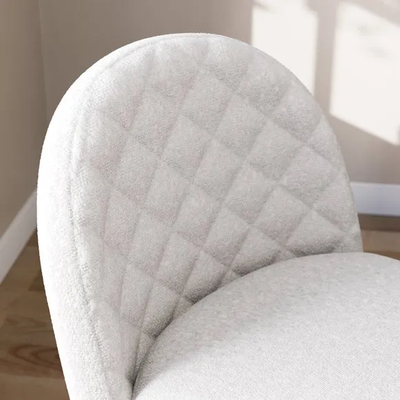Astrid Height Adjustable Bar Stool, Boucle 3