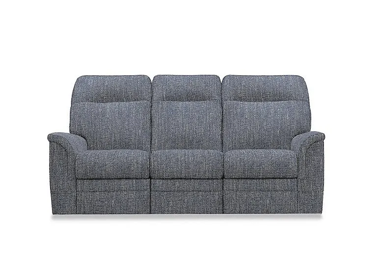 Hudson 23 Fabric 3 Seater Sofa - Metric Navy