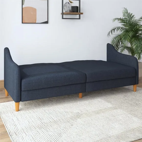 Jasper Linen Sprung Double Sofa Bed 2