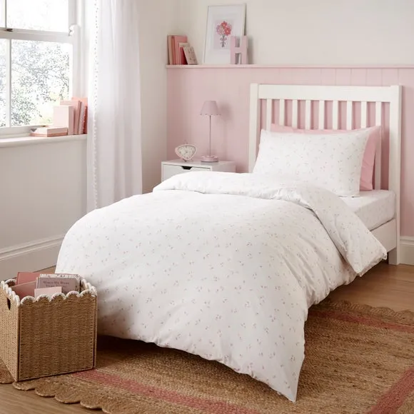 Ditsy Daydreams Organic Cotton Duvet Cover and Pillowcase Set