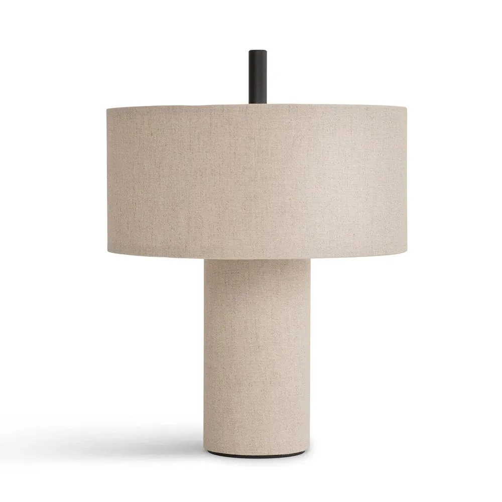 New Works Margin LED Portable Table Lamp Beige 2