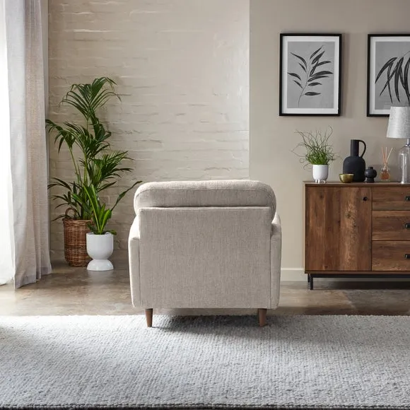 Sven Chunky Chenille Snuggle Chair 6