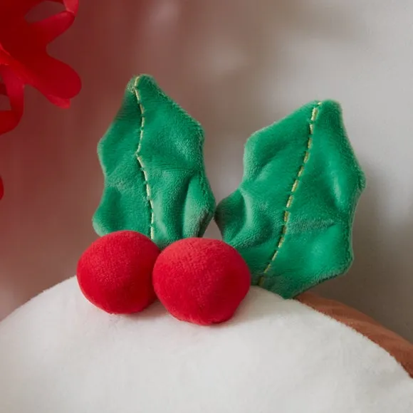 Catherine Lansfield Christmas Pudding 3D Cushion 2