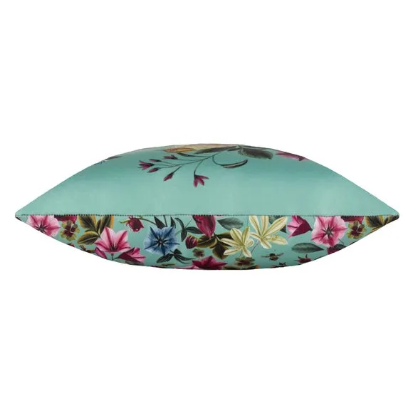 Wylder Nature Midnight Garden Birds Outdoor Cushion 3