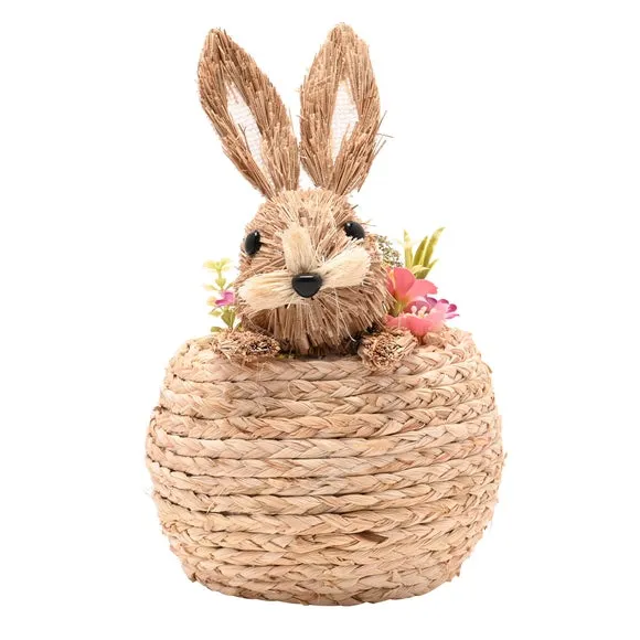 Eggstraordinary Gift Co. Easter Bunny Faux Flower Decoration 2