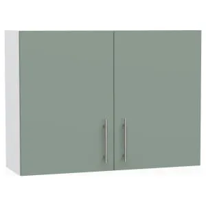Wickes Orlando Reed Green Wall Unit - 1000mm