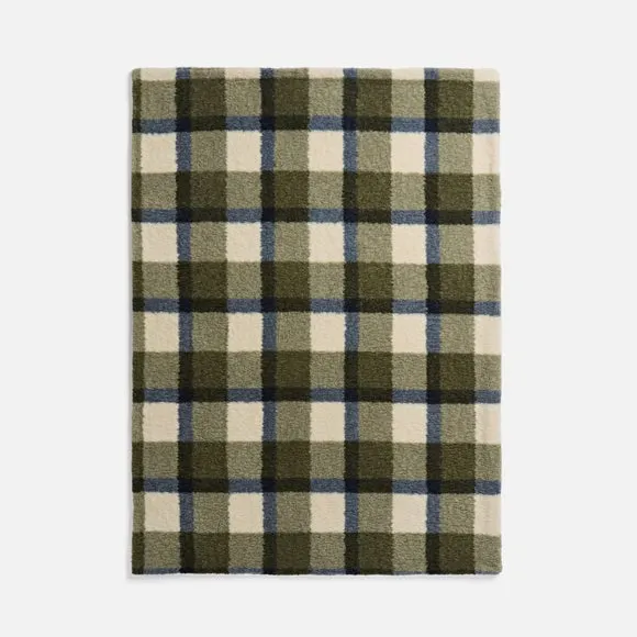 Check Throw Blanket 130cm x 180cm 5